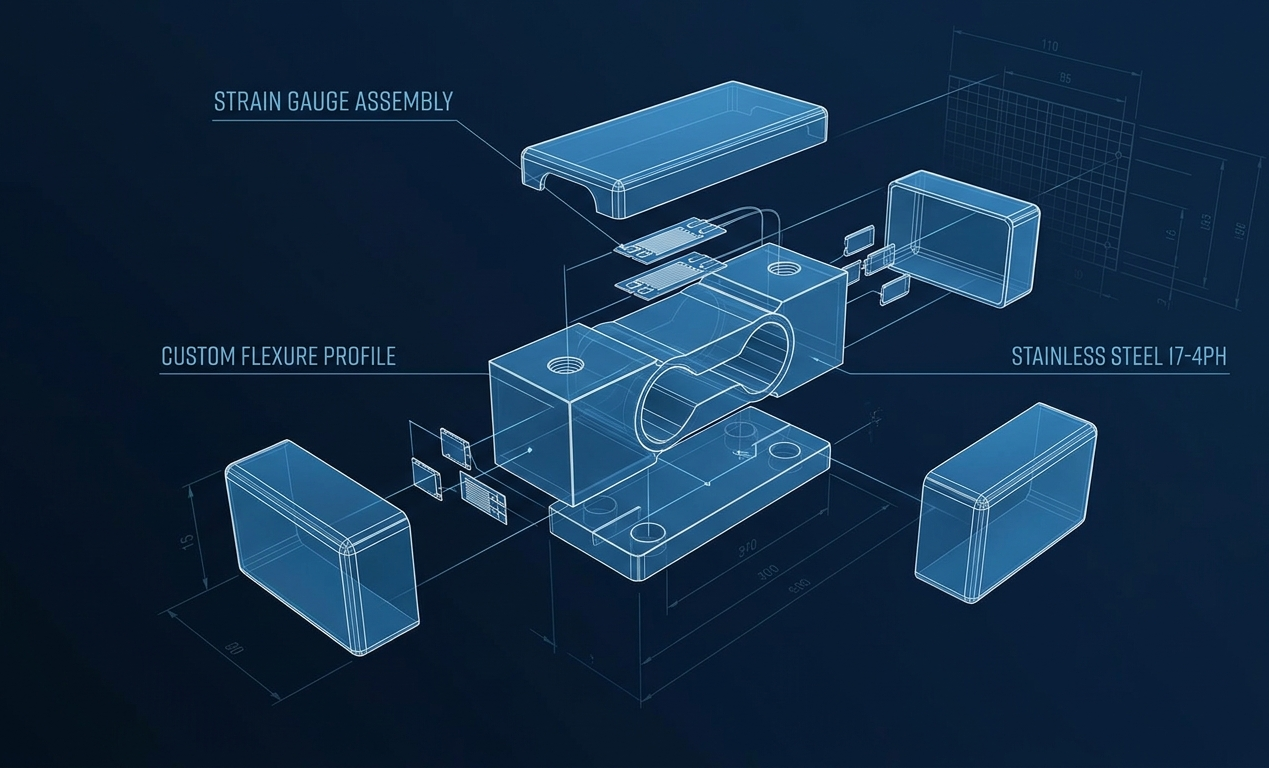 Custom Load Cells India | IJ Sensors & Solutions