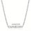 Thumbnail: 1pc Stainless Steel Fashion New Twelve Letter Pendant Necklace Jewelry Gift Birt