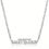 Thumbnail: 1pc Stainless Steel Fashion New Twelve Letter Pendant Necklace Jewelry Gift Birt