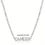 Thumbnail: 1pc Stainless Steel Fashion New Twelve Letter Pendant Necklace Jewelry Gift Birt