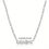 Thumbnail: 1pc Stainless Steel Fashion New Twelve Letter Pendant Necklace Jewelry Gift Birt