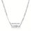 Thumbnail: 1pc Stainless Steel Fashion New Twelve Letter Pendant Necklace Jewelry Gift Birt