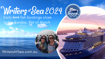 Writers at Sea early bird bookings