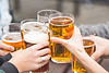 Santé avec des bières