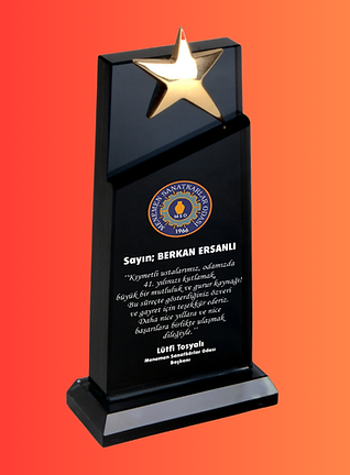 Şık Tasarımıyla Büyüleyen Vip Kristal Plaketler