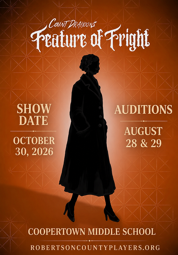 Count Drahoon 2025 Auditions
