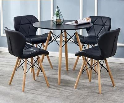 Miniatura: Mesa redonda madera Eames 80cm/100cm/120cm