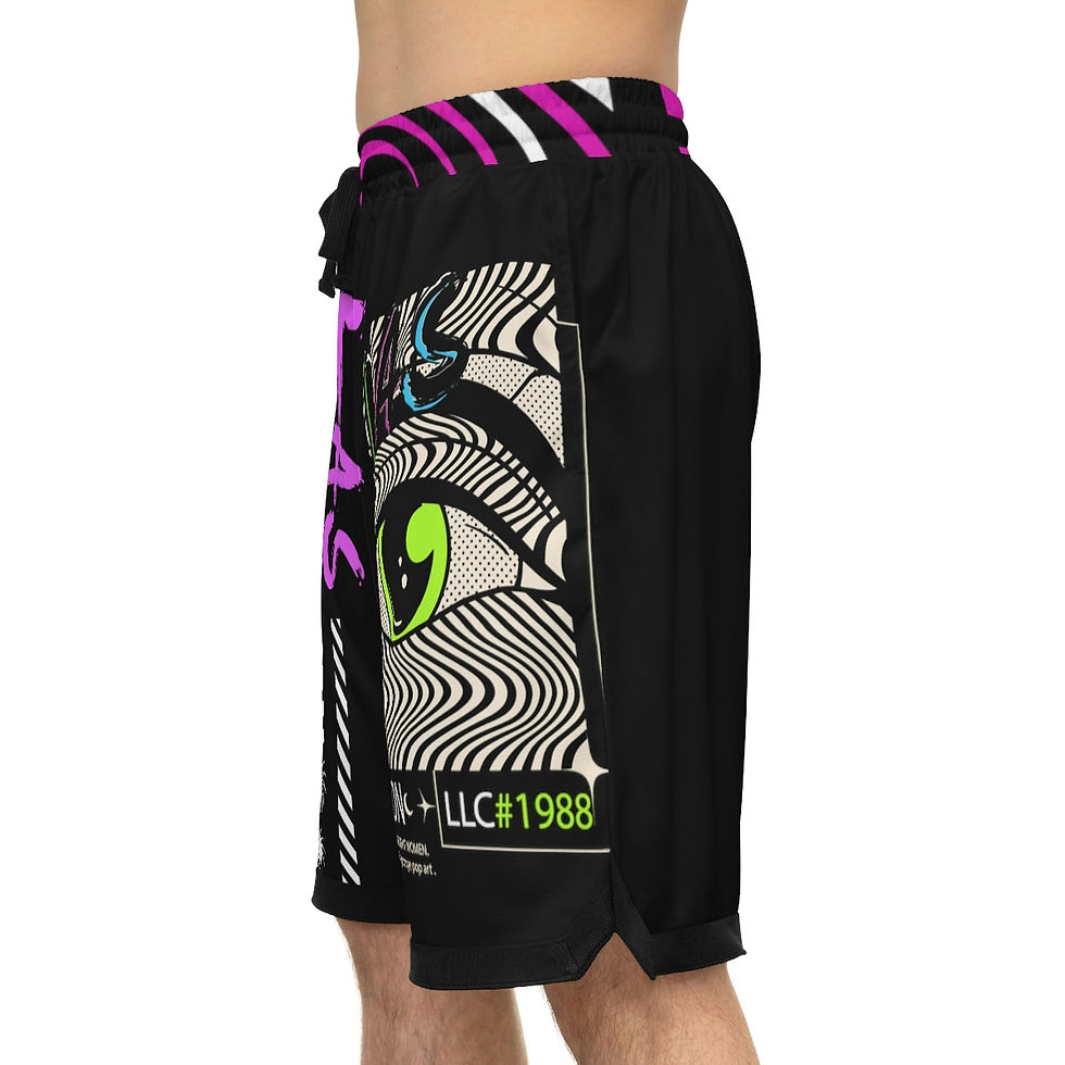 Thumbnail: Basketball Rib Shorts (AOP)