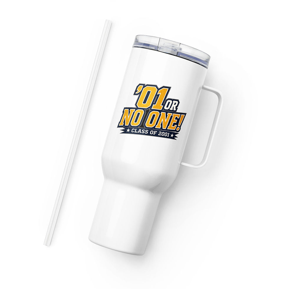 Thumbnail: "01 or No One!" Travel Mug