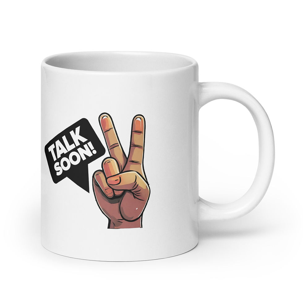 Thumbnail: "Talk Soon" Mug