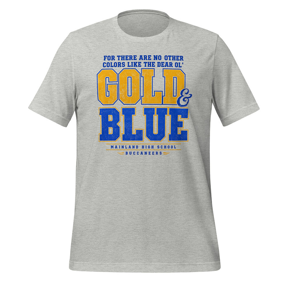 Thumbnail: "Dear Ol' Gold & Blue" T-shirt