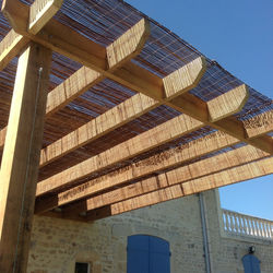 Oak pergola