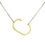 Thumbnail: Monogram Collection Initial Necklace