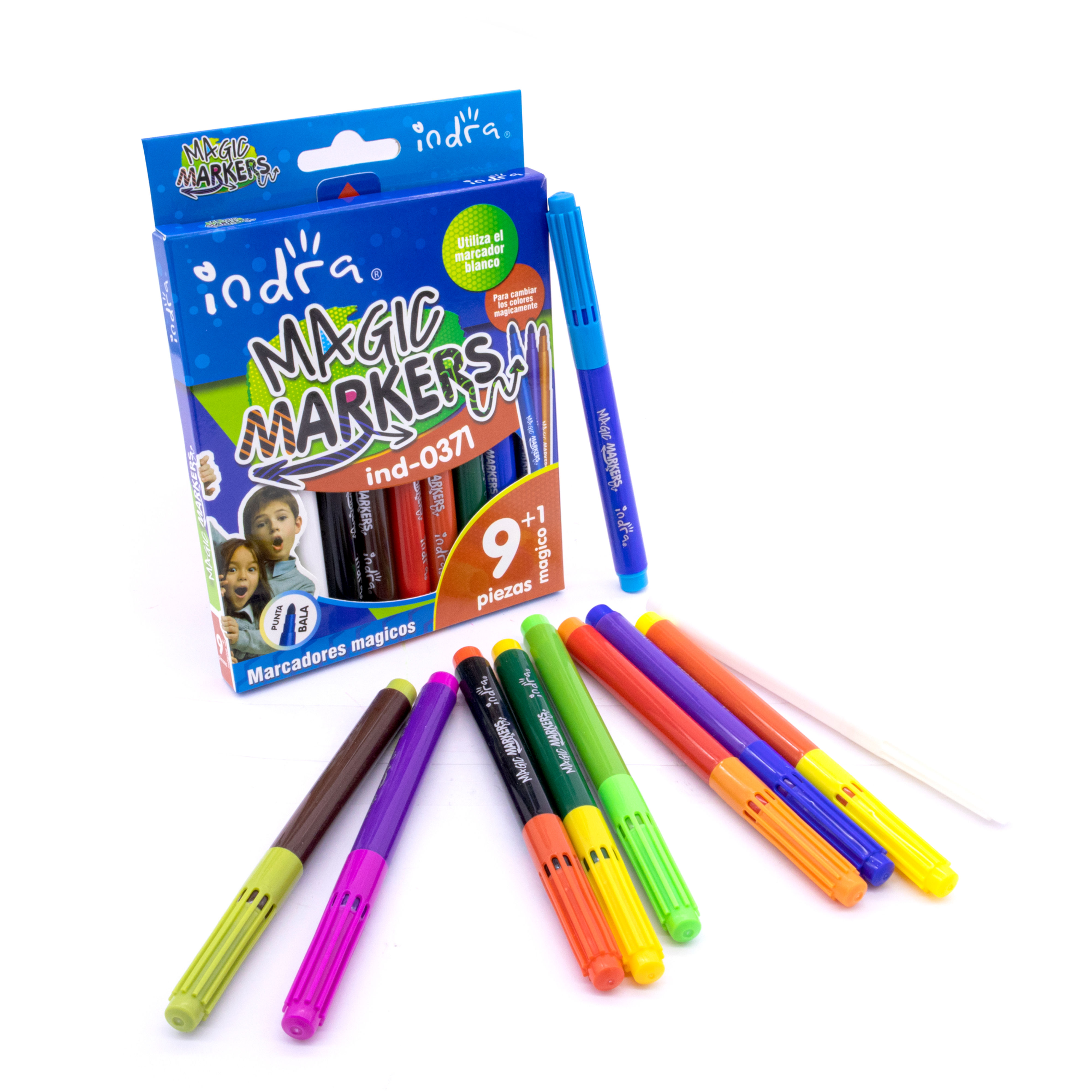 Marcadores m�gicos 10 pzas