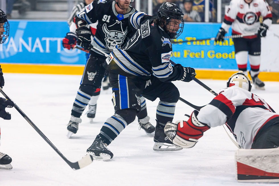 All Treats, No Tricks, for Ice Raiders Season Opening Sweep