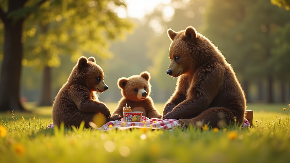 Discover Real-Life Lessons with The Boss Bear Family