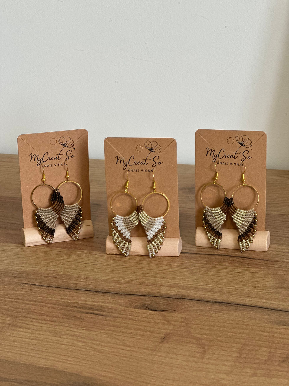 Boucles "Wings"