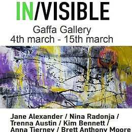 In/visble Group Exhibition at Gaffa