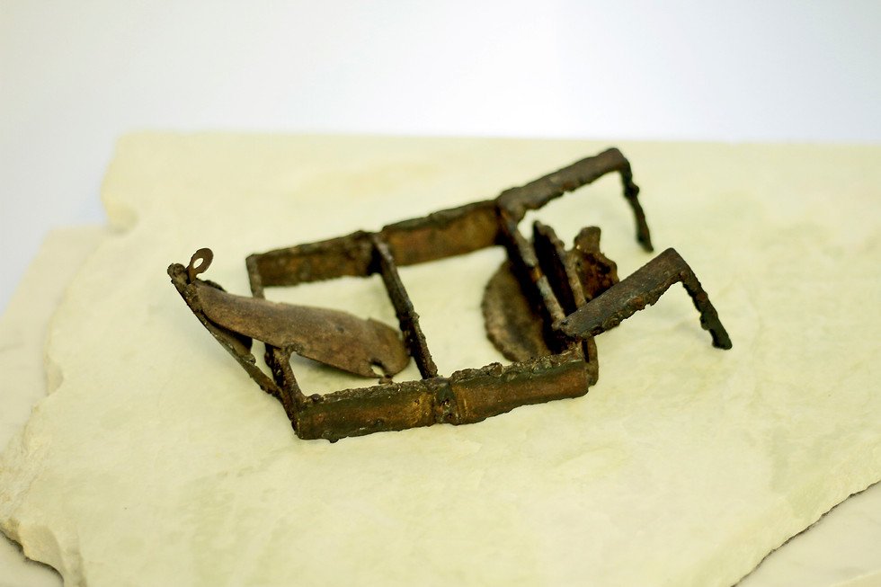 Thumbnail: Max K Elias sculpture: Woman in Bathtub (aka Woman in Spa) on marble base