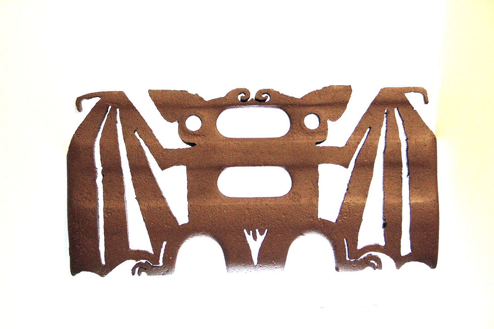 Thumbnail: Max K Elias sculpture: Bat Totem