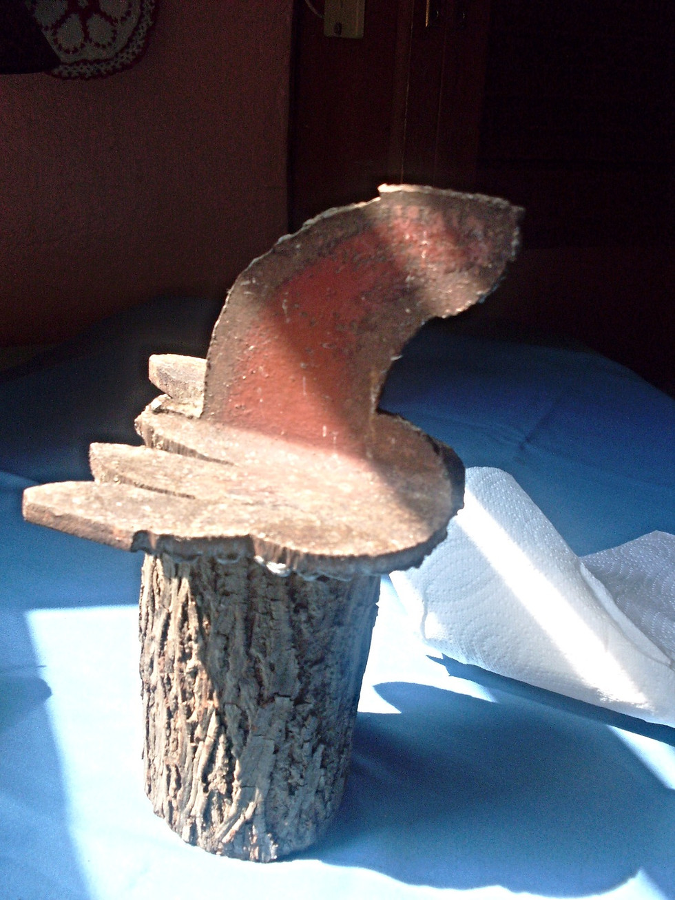 Thumbnail: Max K Elias sculpture:  Winged Penis