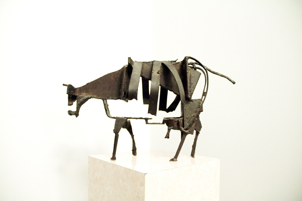 Thumbnail: Max K Elias sculpture: The Walking Cow
