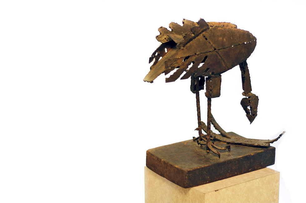 Thumbnail: Max K Elias sculpture: Vulture with Ribs