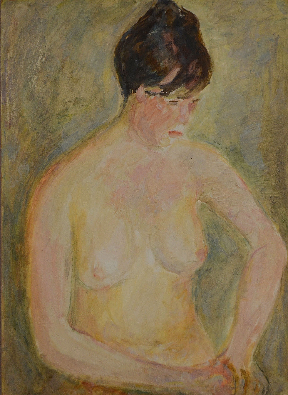 Сидящая обнаженная / Seated nude