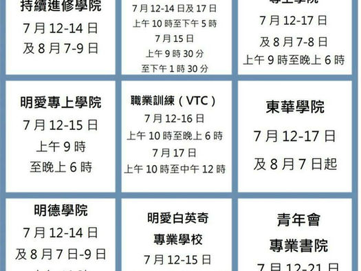 DSE放榜 懶人包