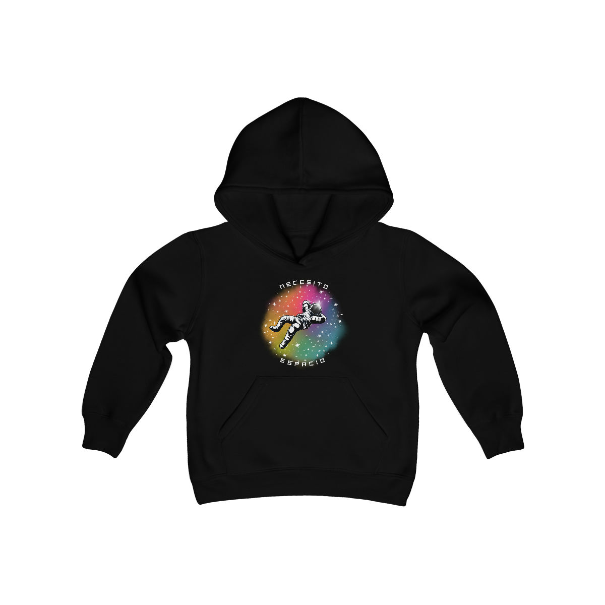 Kid's Youth Heavy Blend Hooded Sweatshirt - YBS Autismo - Necesito Espacio