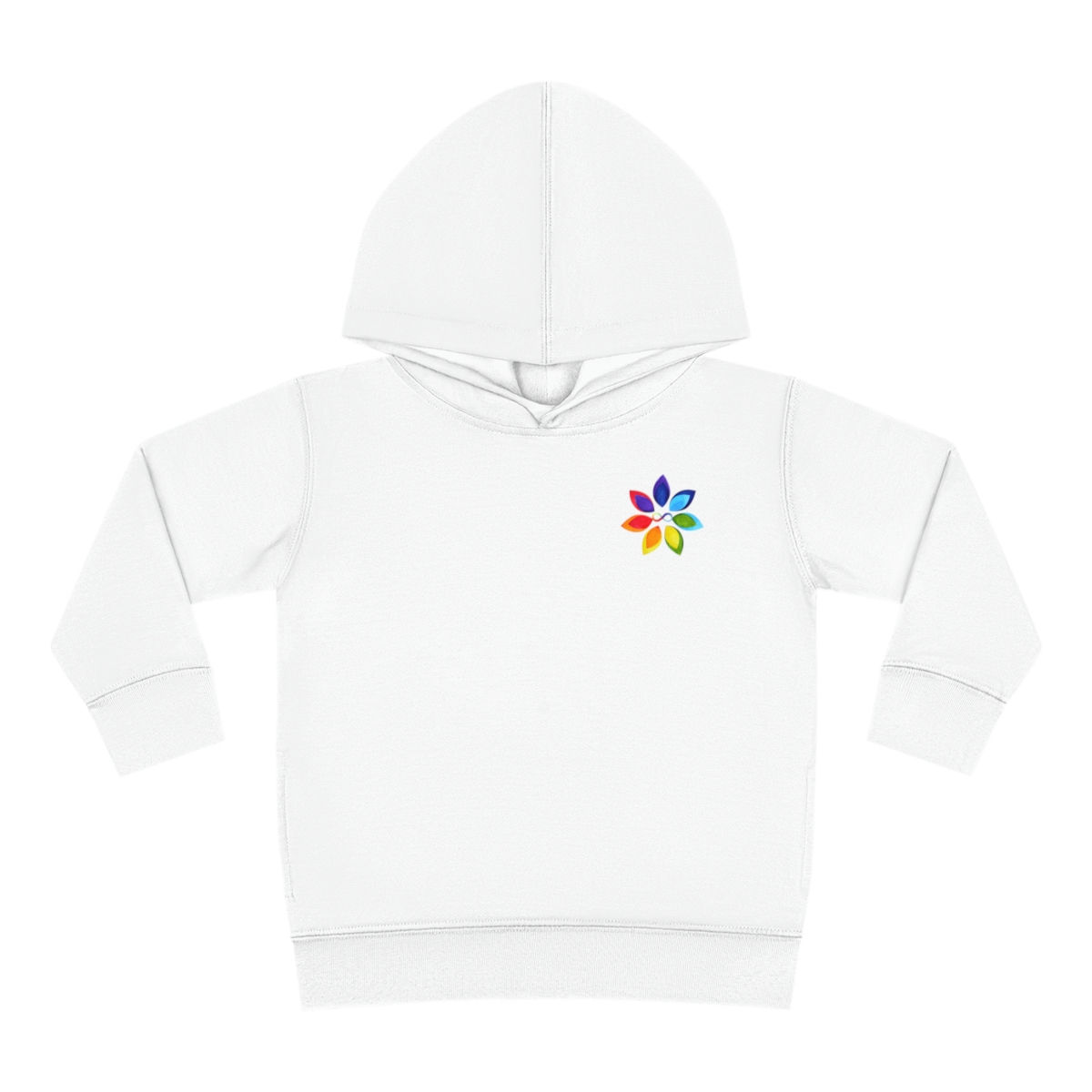 Kid's Toddler Pullover Fleece Hoodie - YBS Autismo - Autism Flower