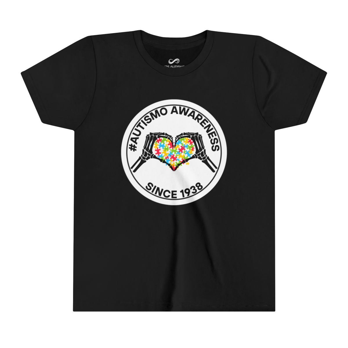 Youth Short Sleeve Tee - YBS Autismo - Since 1938