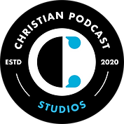 Christian Podcast Studios Logo Badge