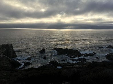 storm anxiety in adults, calm ocean with dark clouds