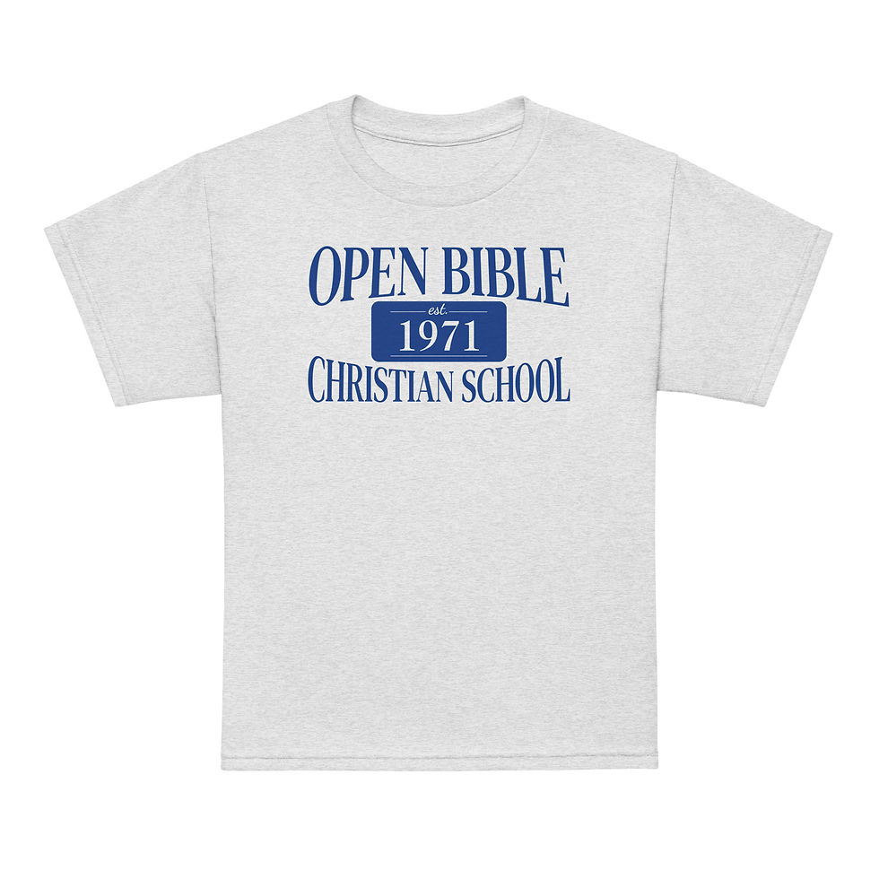 Thumbnail: Youth Open Bible T-Shirt