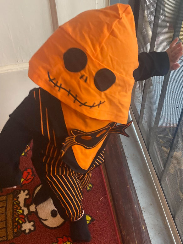 Fall Fun Festival Toddler Costume Pumpkin