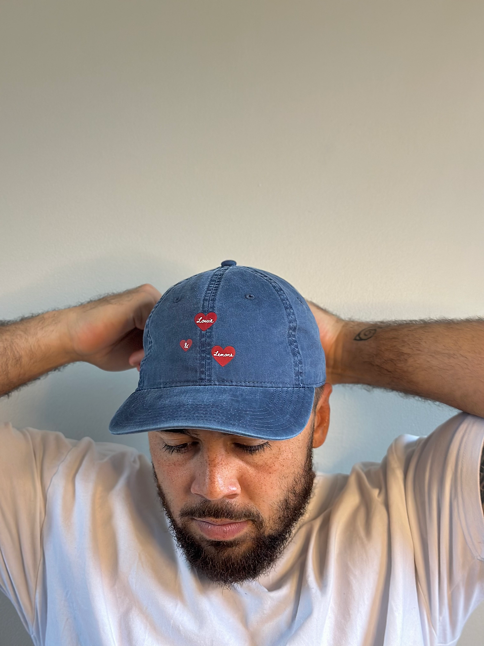 Louie and Lemons Heart Trio Hat (SAMPLE)