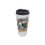 Thumbnail: Tumbler 16oz-White with Black Cup Double Wall-Stainless Steel