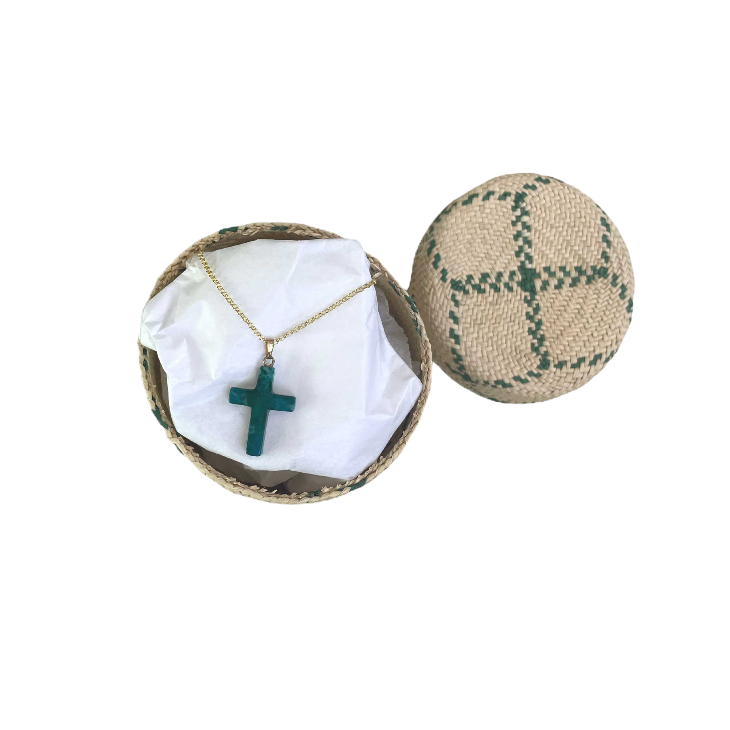 Cadena con cruz