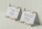 Baby shower seed packets