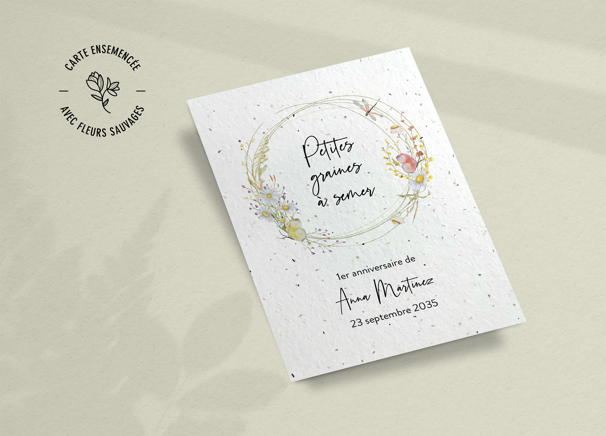 Cartes à semer | Naissance