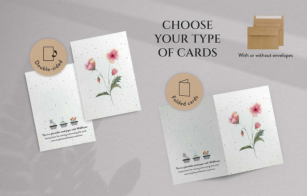 Miniature : Plantable Greeting Cards | Eco-Friendly Cards