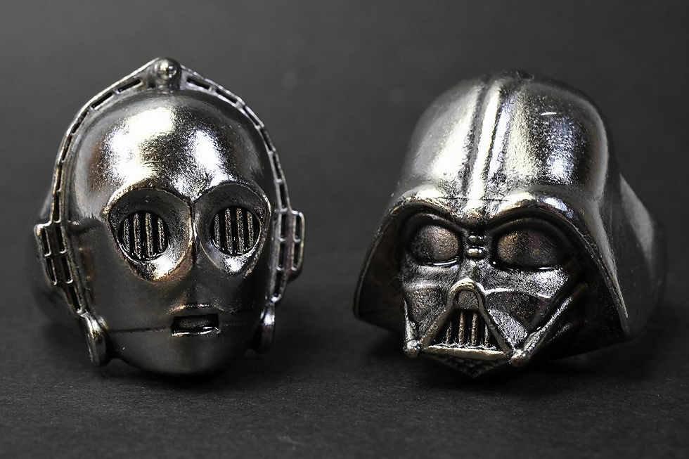 Thumbnail: Star War Metal Ring Collection Gachapon