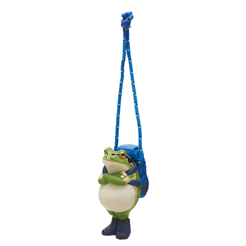 Thumbnail: Safe Return Frog Strap Gachapon from Kaeru Workshop Japan
