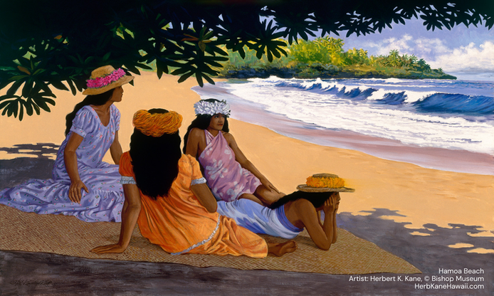 Painting by Herb Kane