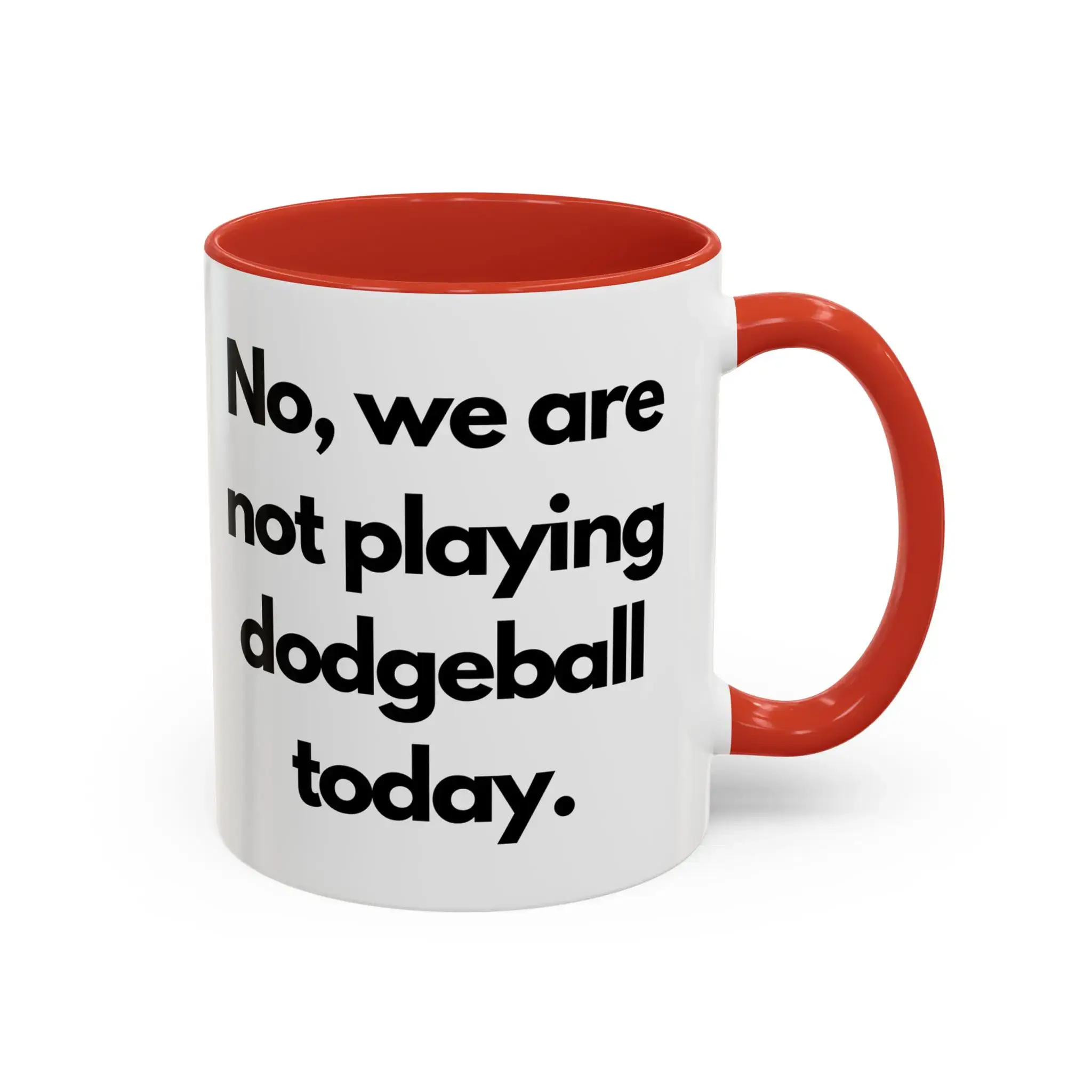 PE Teacher Mug - 'No Dodgeball!" | Our best-selling PE Teacher Gift