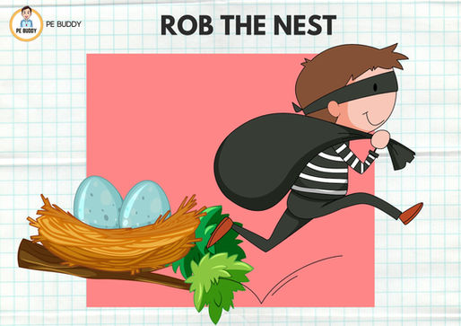 PE Activity Idea #50 - "Rob the Nest"