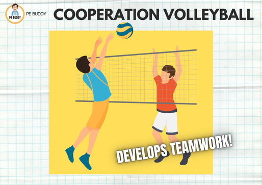 PE Activity #34 - "Cooperation Volleyball"