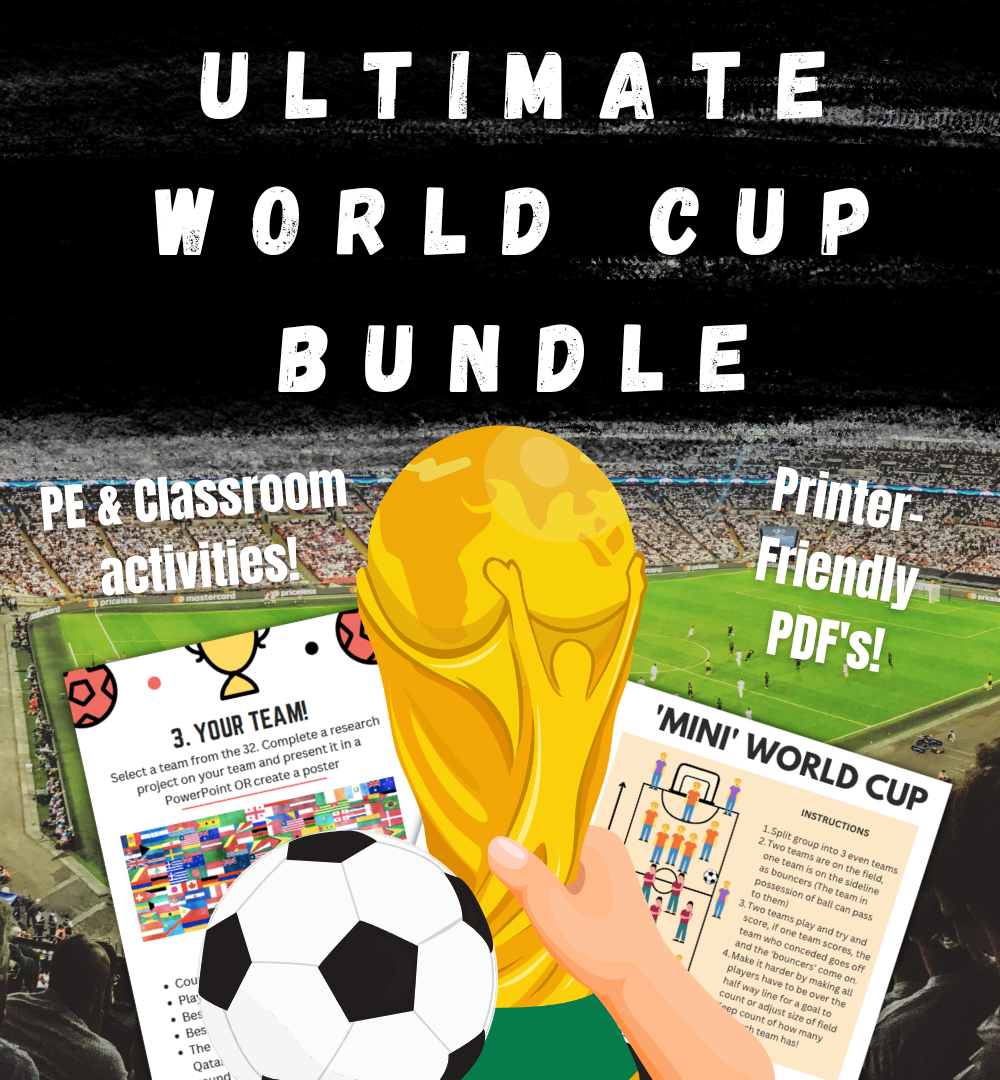 The Ultimate World Cup PE and Classroom Activities Bundle ⚽