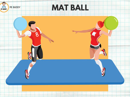 PE Activity Idea #49 - "Mat Ball"